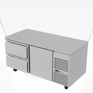 Side-Mount Refrigerated Tables with Drawers