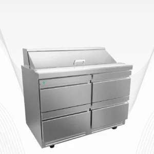 Salad Prep Tables with Drawers – Premium Line